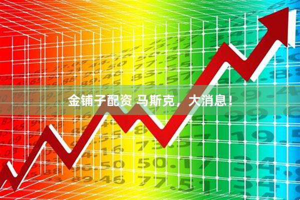 金铺子配资 马斯克，大消息！