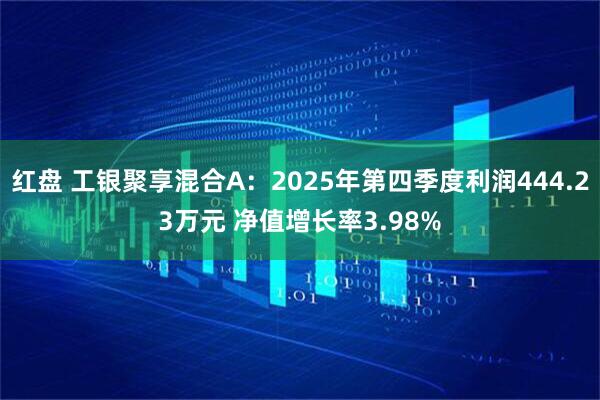 红盘 工银聚享混合A：2025年第四季度利润444.23万元 净值增长率3.98%