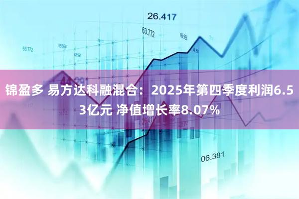 锦盈多 易方达科融混合：2025年第四季度利润6.53亿元 净值增长率8.07%